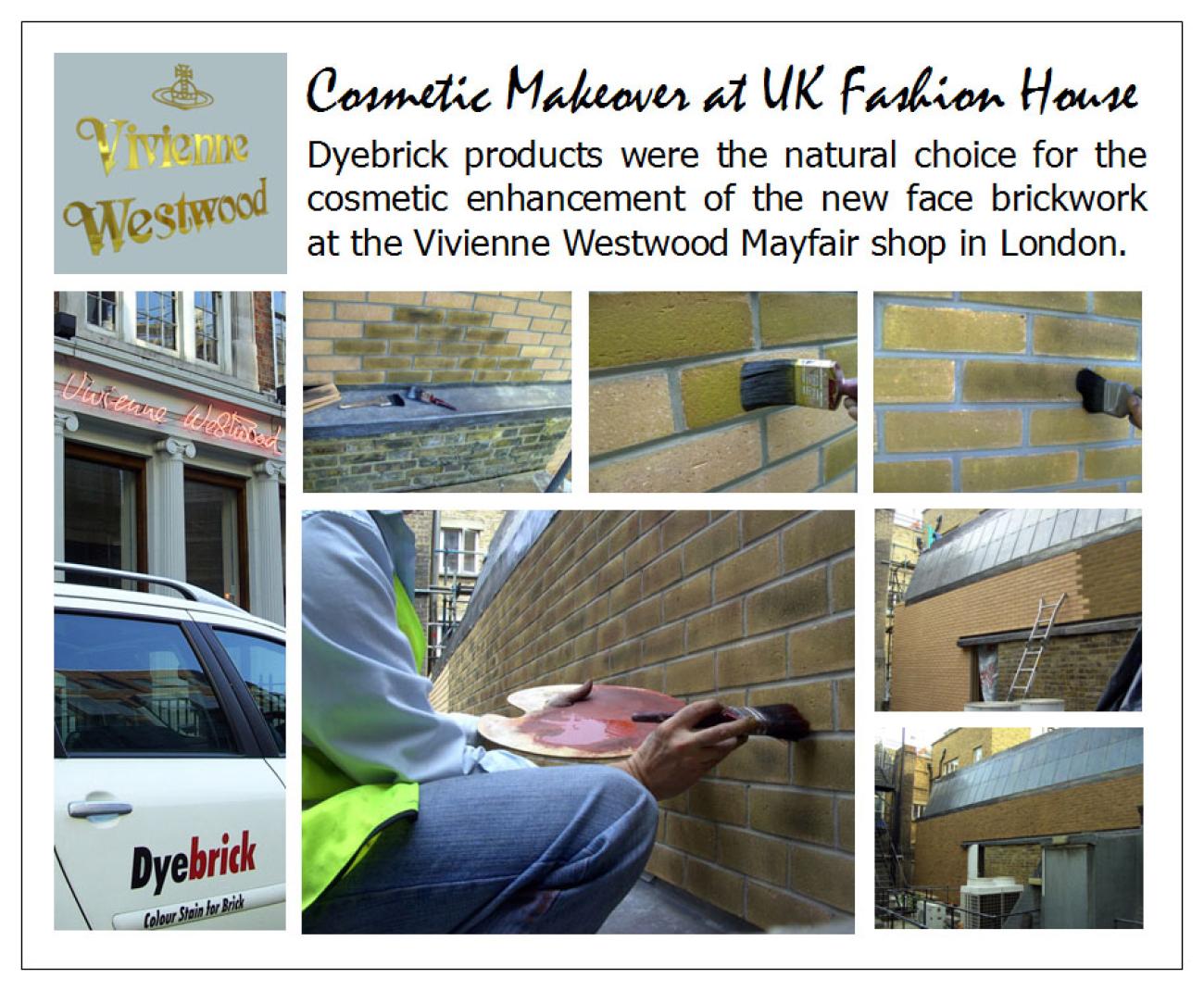 Brick Tinting at Vivienne Westwood Flagship Store