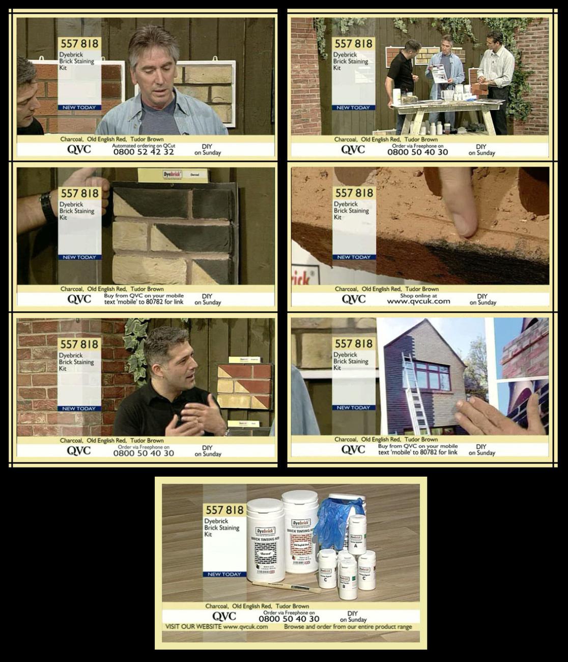 Brick Staining Kits on QVC