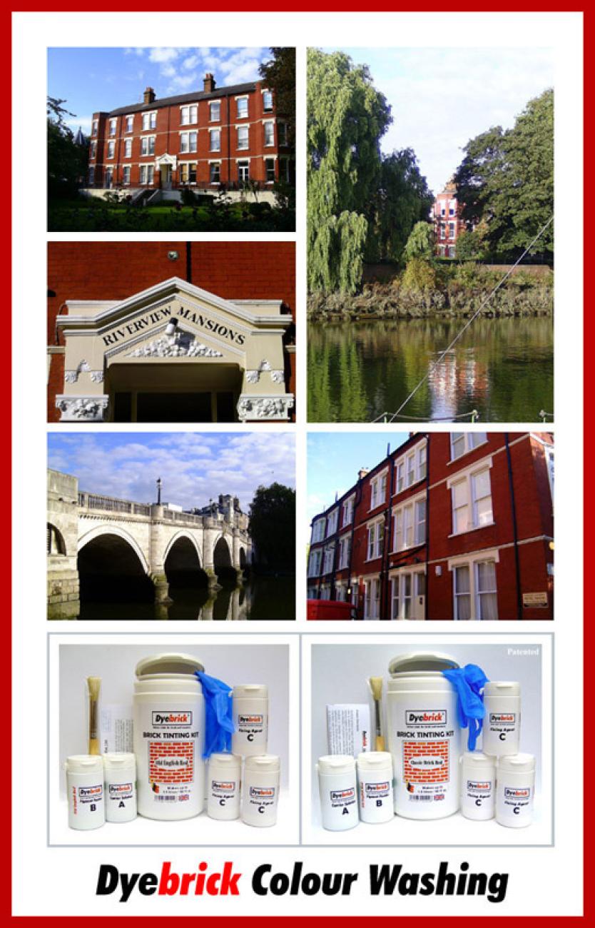 Brick Colour Washing in London