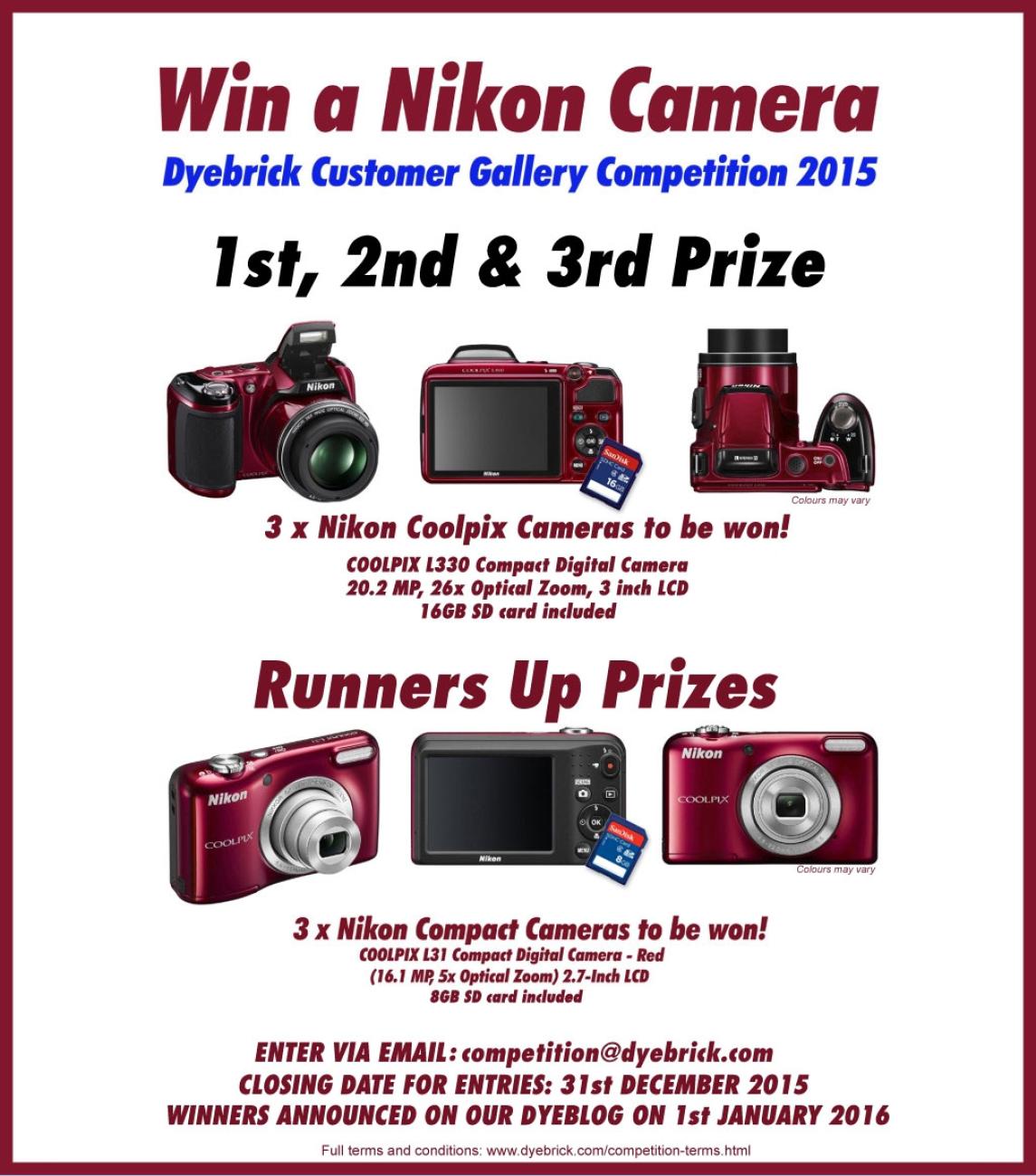 WIN A NIKON CAMERA