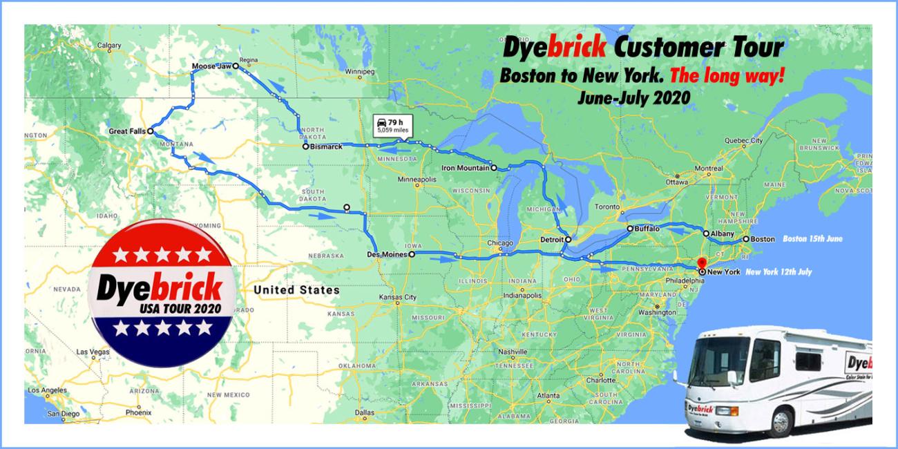 Dyebrick USA Tour 7: ‘Northern Route’ confirmed